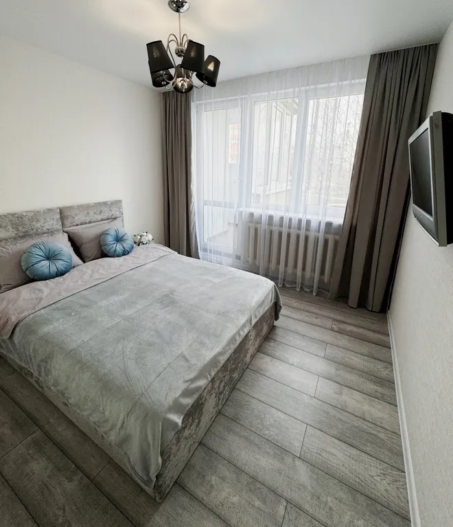 Трехкомнатная, уютная квартира