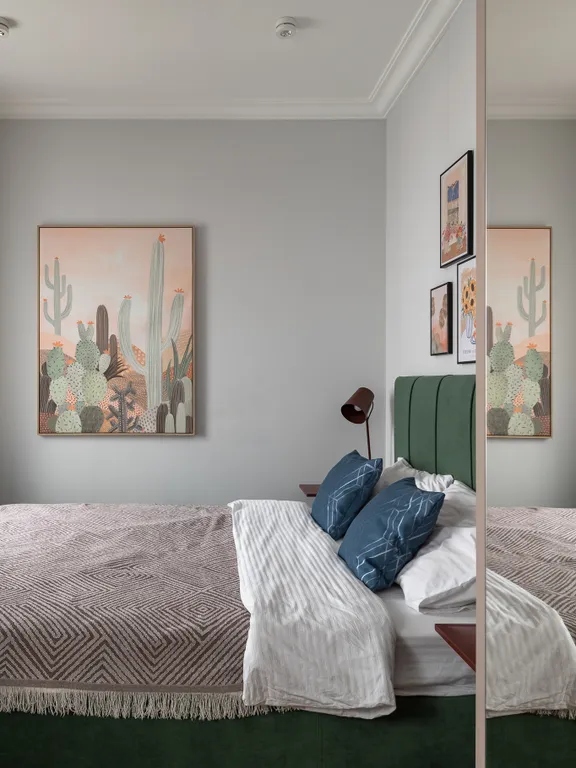Квартира Квартира Green studio near Mayakovskaya metro station — Москва