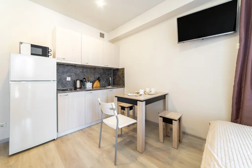 Апартамент с видом на море и горы