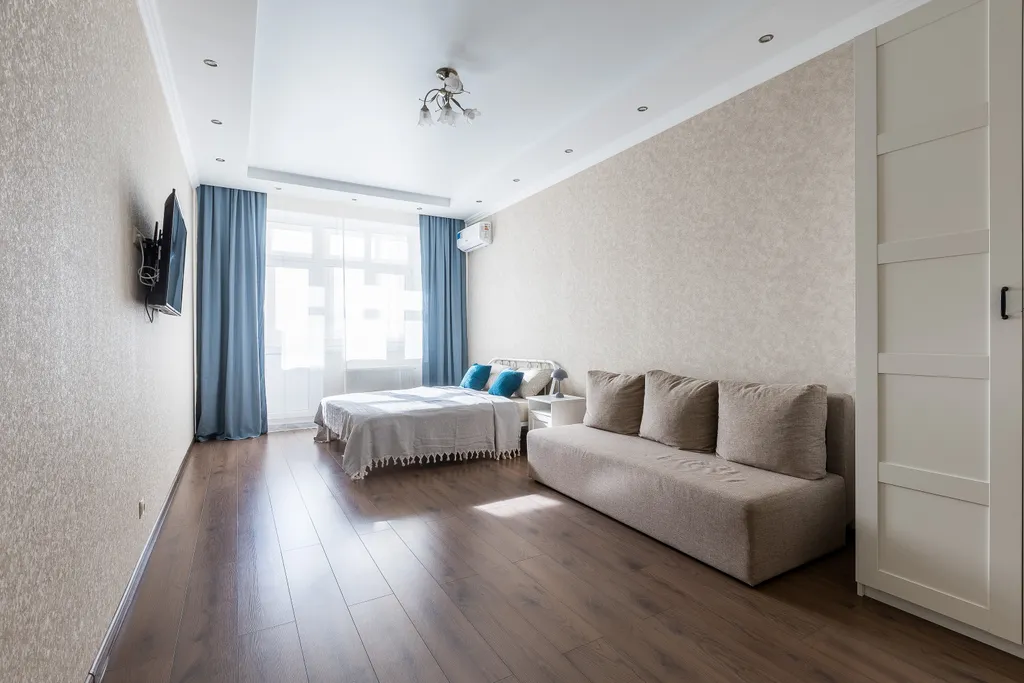 Светлая трехкомнатная квартира в АЖК Паруса