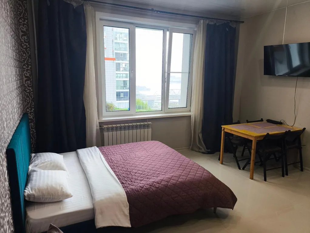 Квартира Квартира Уютная студия с прекрасным видом — Красноярск