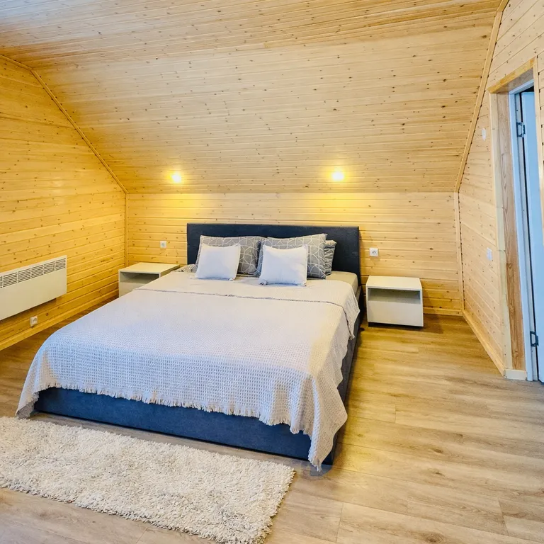 Мансардный этаж в скандинавском стиле