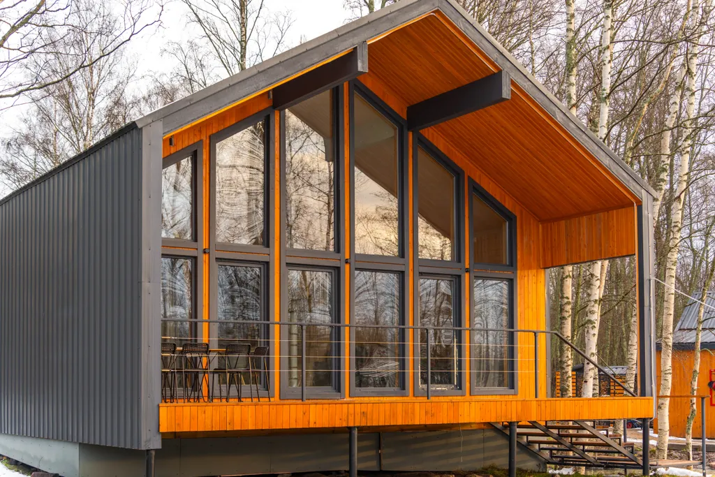 Коттедж Коттедж с видом на озеро — Приозерск