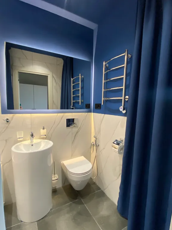 Квартира Квартира Дизайнерская студия в новом ЖК со свежим ремонтом, кондиционером и бойлером — Гатчина