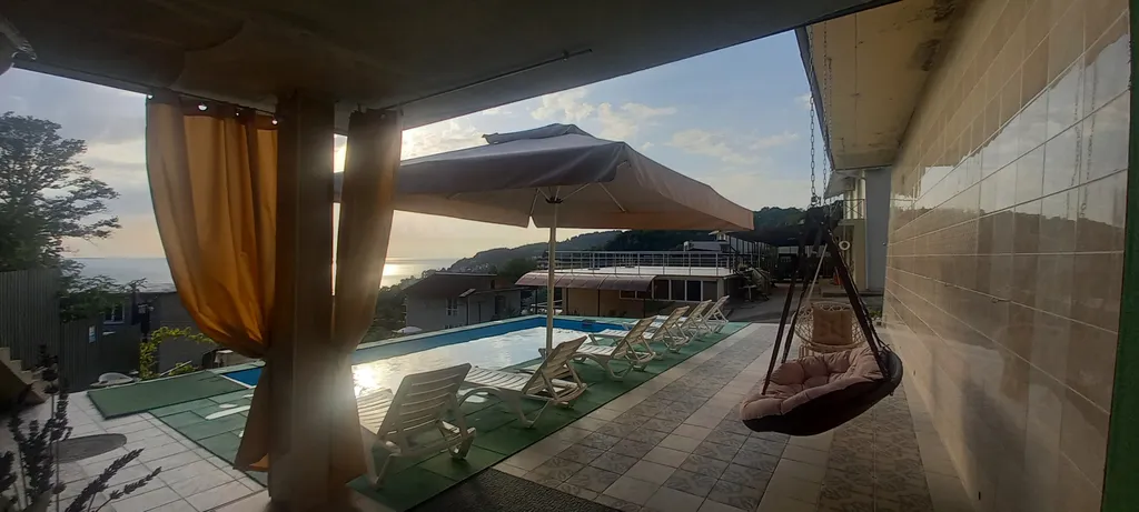 Квартира с видом на море, отдельный вход, личная зона отдыха