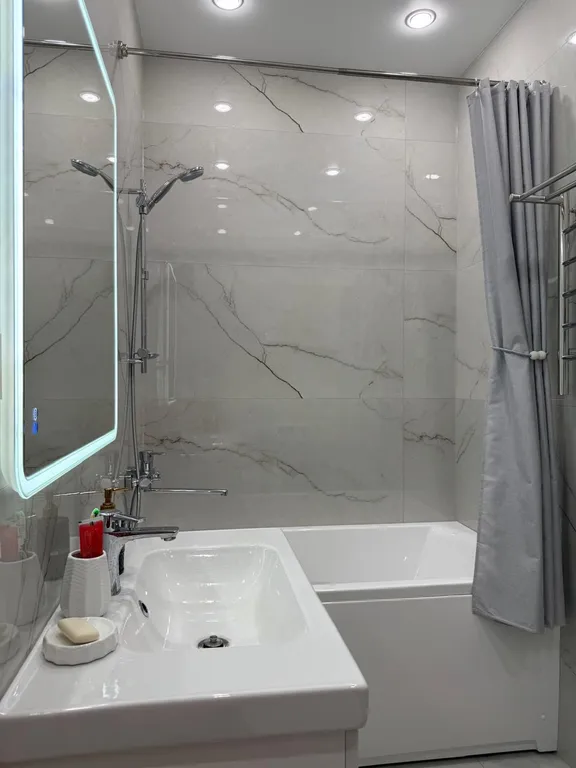 Квартира Новая уютная чистая квартира с евроремонтом с видом на море — Махачкала