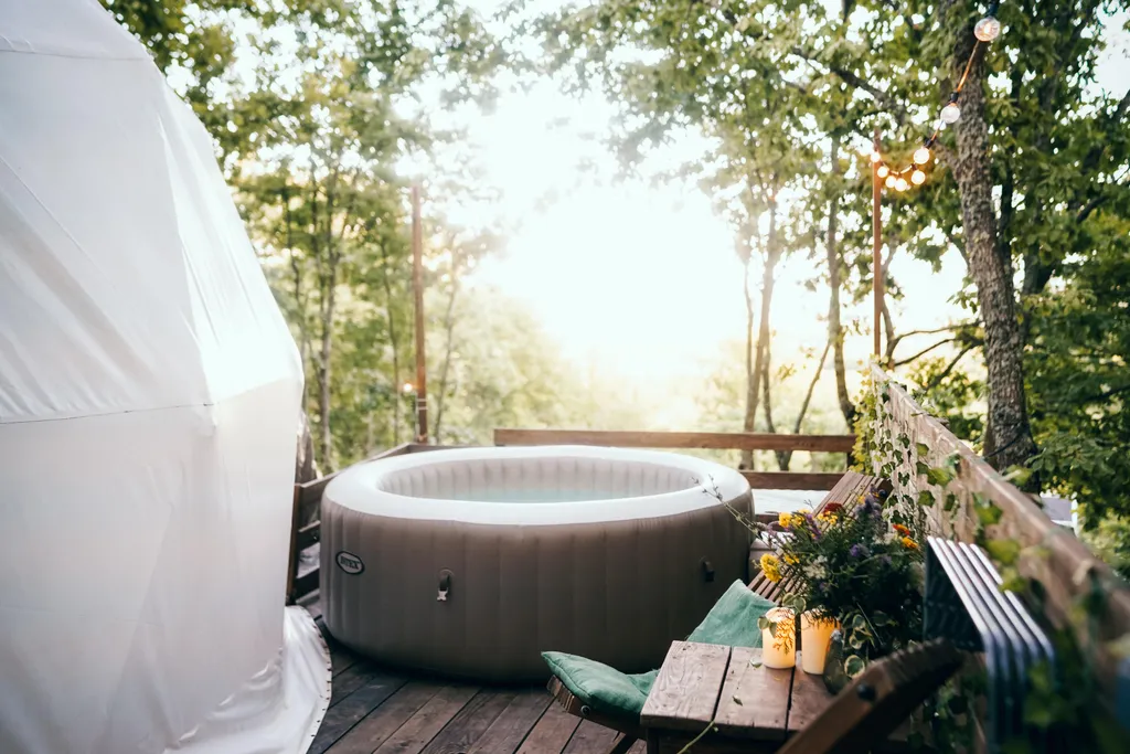 Семейный отдых в Куполе Делюкс: панорамная терраса и SPA бассейн