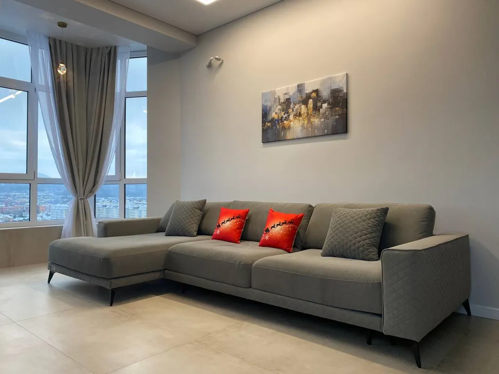 Апартаменты с видом на Кавказские горы