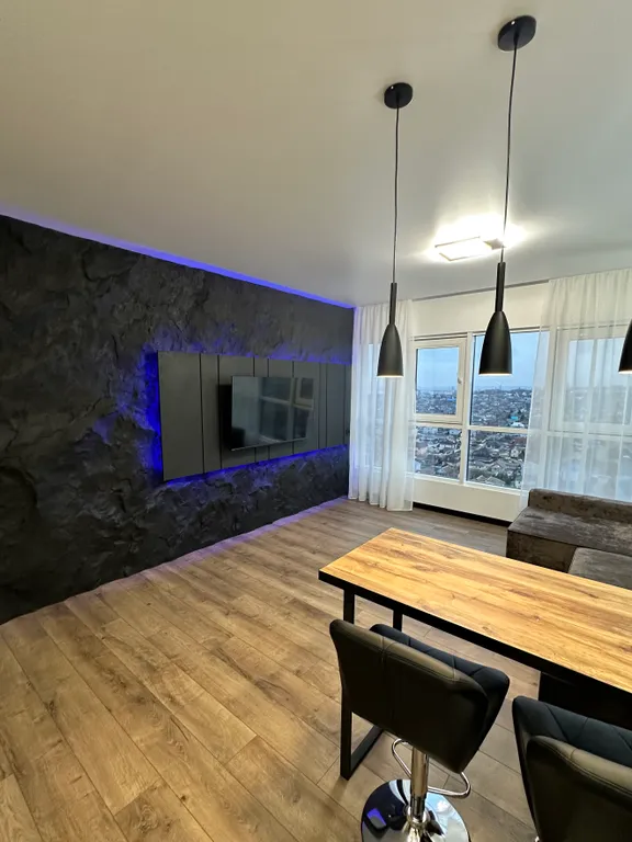 Уютная студия с панорамным видом