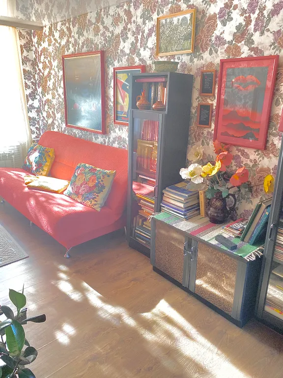 Уютный домик с видом на музей