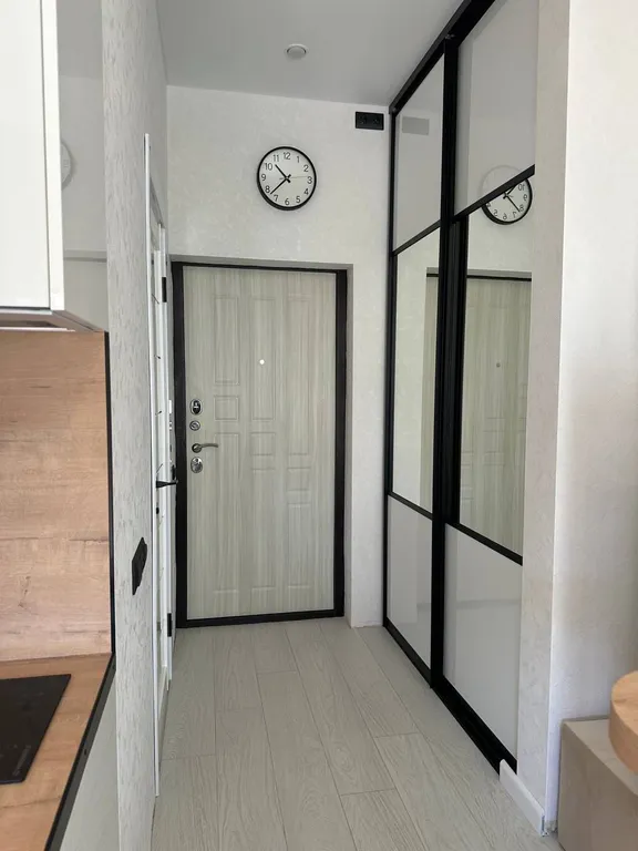 Студия с балконом и прекрасным видом на горы