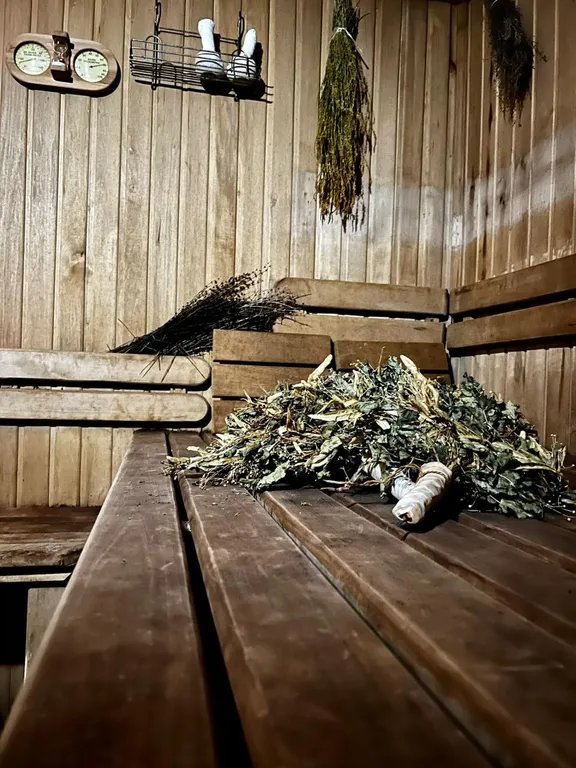 Уютный домик  с баней на природе