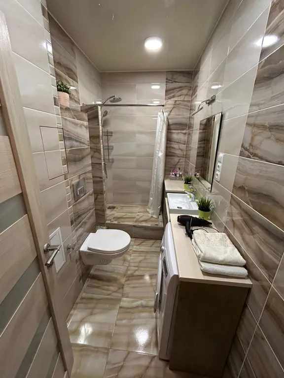 Уютная студия в центре с дизайнерским ремонтом и удобной кроватью