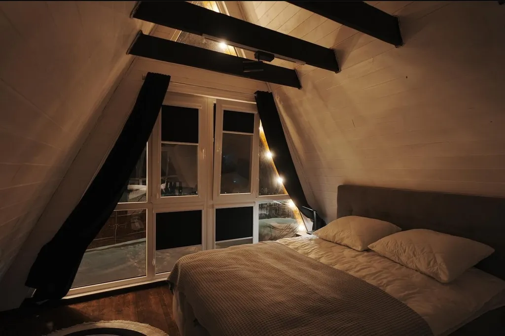 Коттедж A-frame 100кв.м. 1км до горнолыжных трасс Эльбруса.