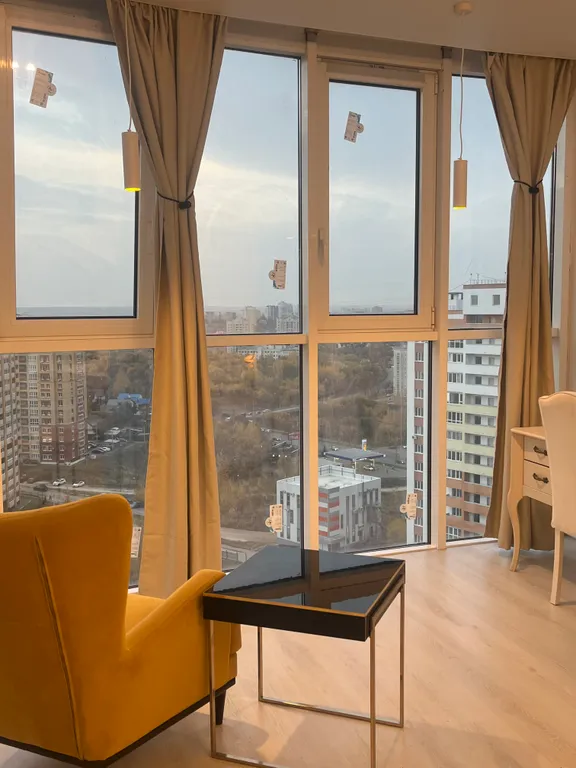 Чудесная квартира с панорамным видом на город