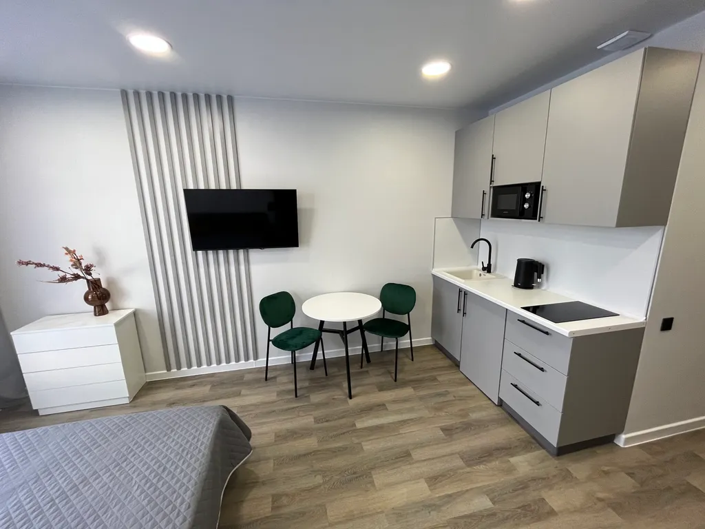 Комфортная студия в элитном доме рядом с Парками