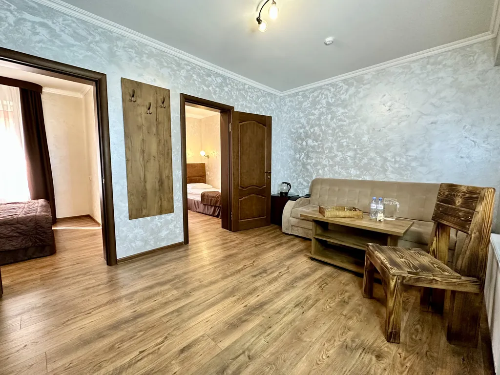 Квартира Квартира Уютный номер Люкс с 2 спальнями — Архыз