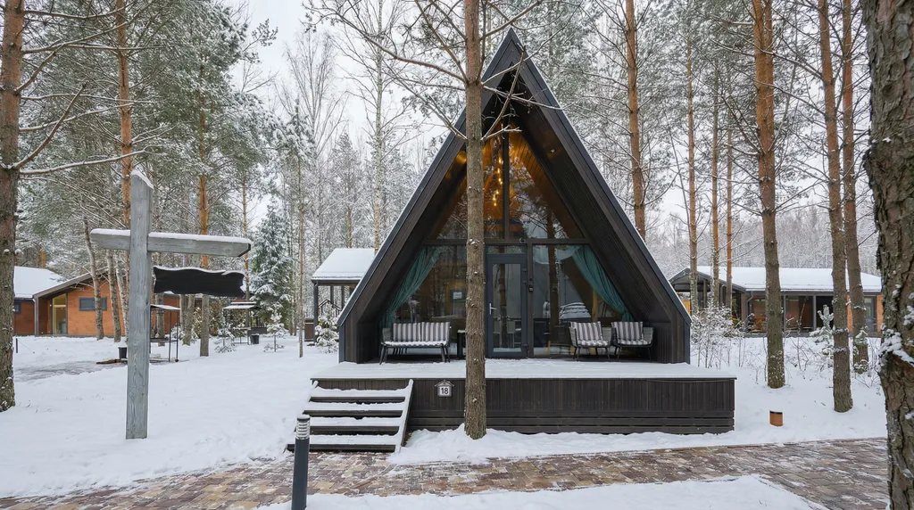 A-Frame с кондиционером