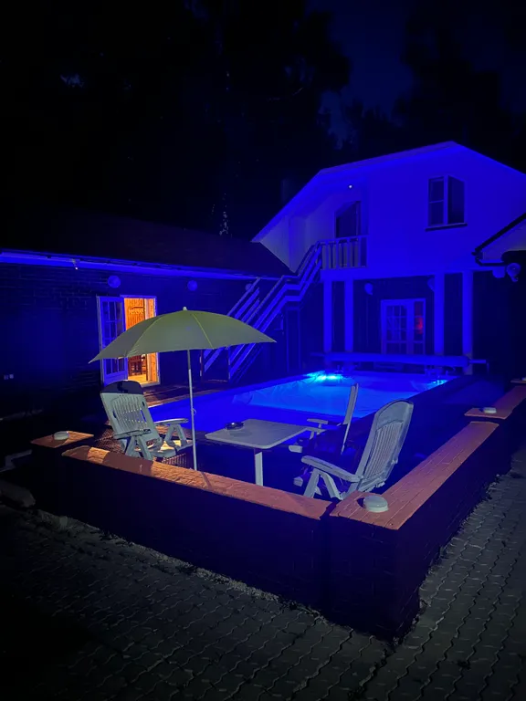 Коттедж Коттедж Дубровки-Лесное Бассейн уличный +37С, банный комплекс — Дубровки