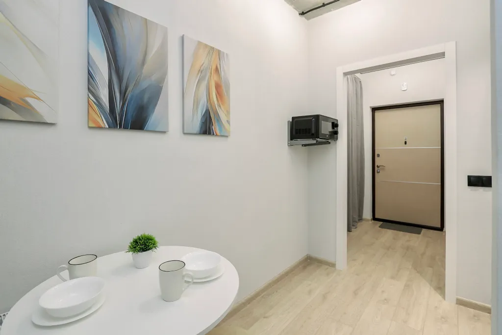 Милeйшaя студия с балконoм в центре гоpодa