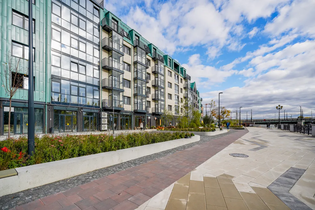 Апартамент Рыбная деревня с прямым видом на реку