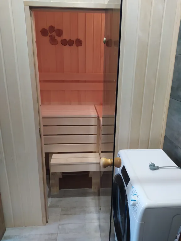 Атмосферный апартамент с сауной в средневековом центре Тало Торни