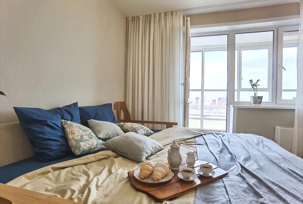 Апартаменты с панорамным видом на могучий Енисей