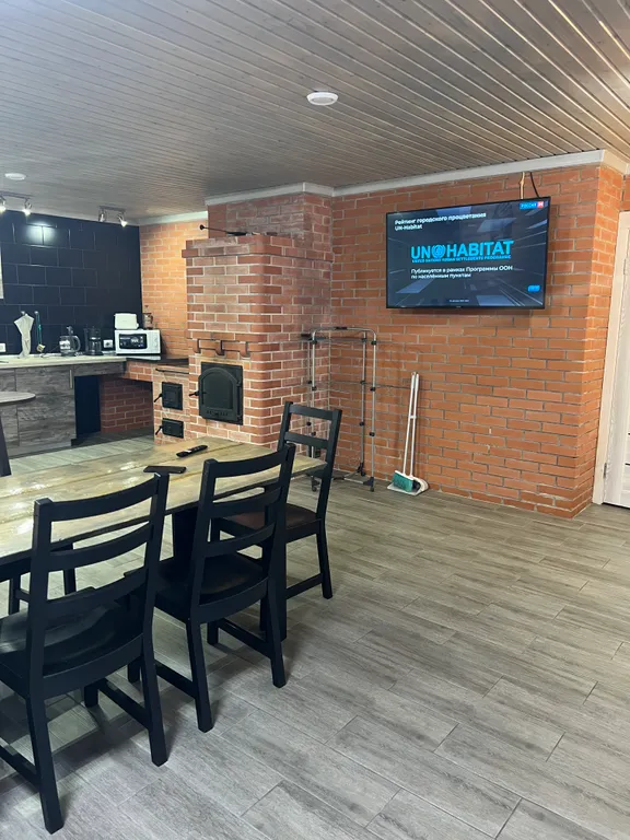 Дом у реки с сауной