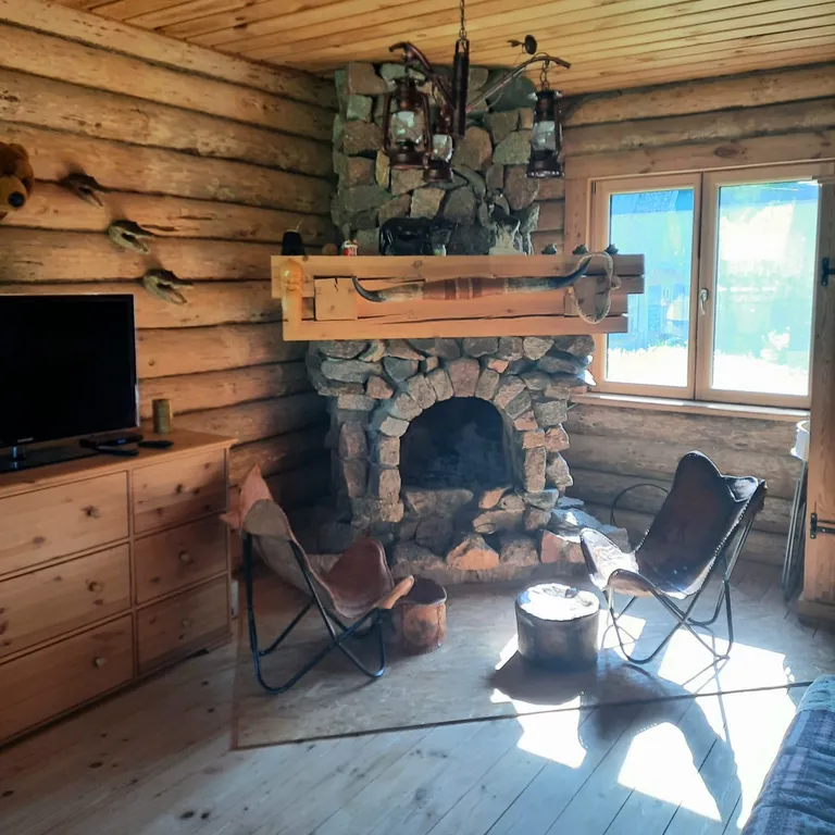 Уютный домик на берегу озера Себеж