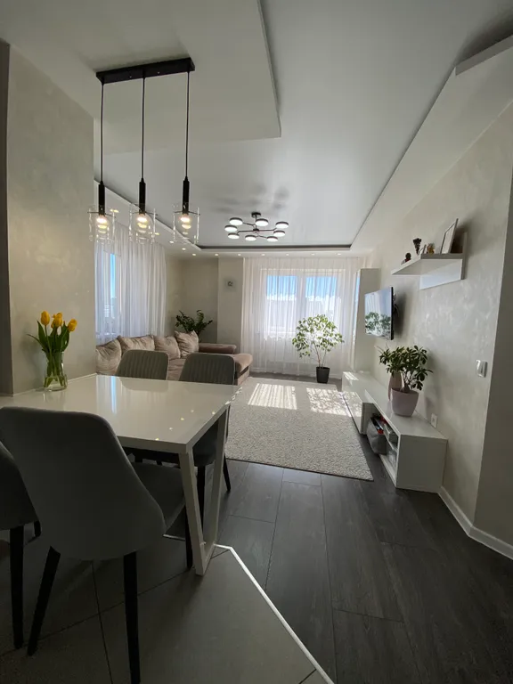 Уютная трехкомнатная квартира в 2 километрах от центра города