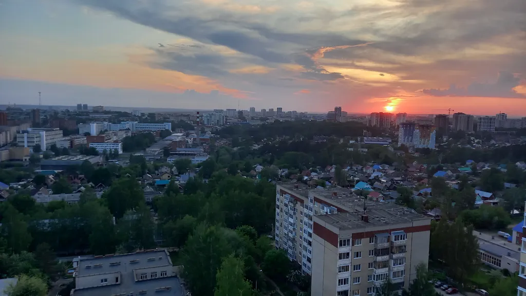 Квартира с видом на центр Ижевска