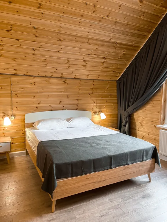 Двухэтажный Barnhouse у реки Гарабаши с видом на горы