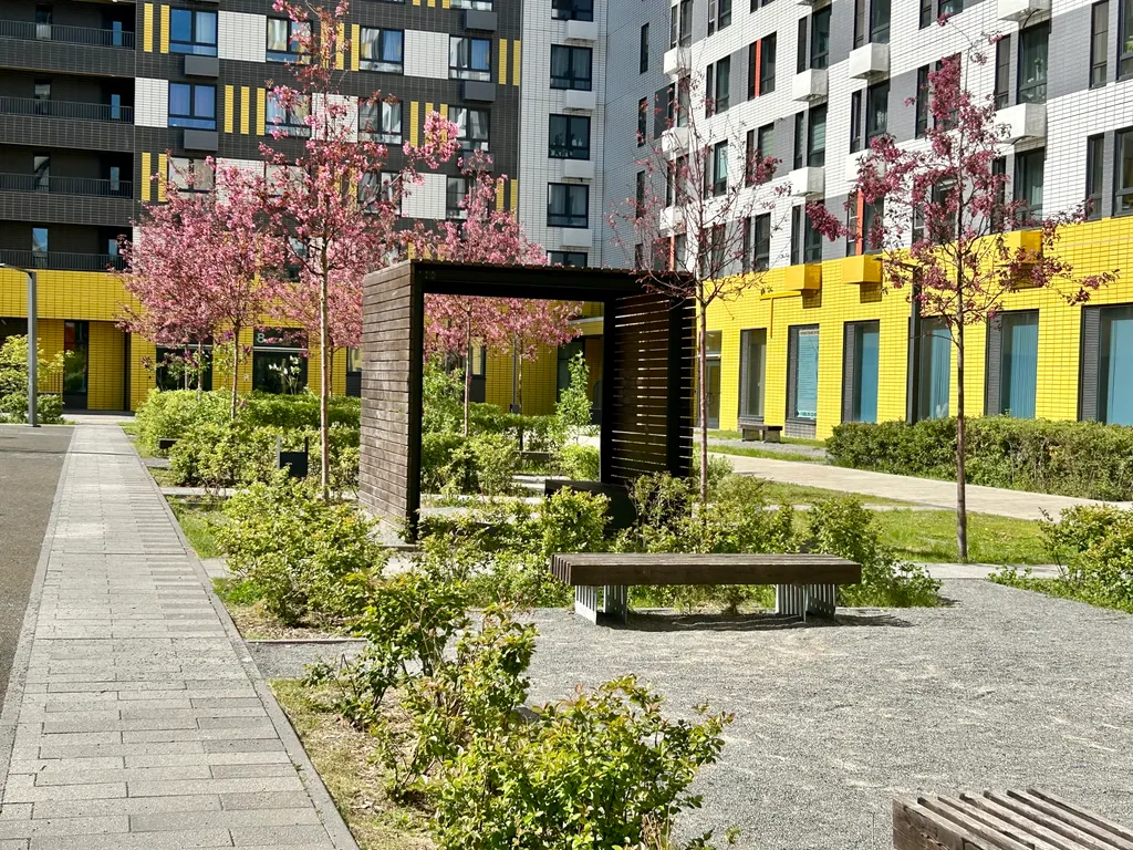 Встречайте рассветы в дизайнерской квартире с видом на Останкино.