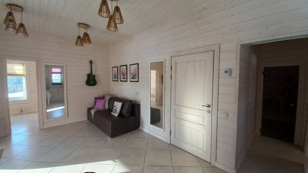 Дом с сауной на краю леса