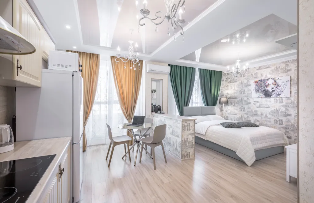 Апартаменты бизнес-класса в самом центре с балконом в ЖК Большой