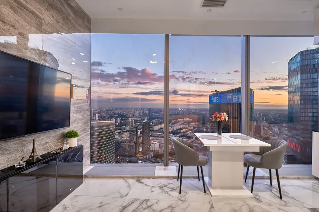 Sky City Moscow 80 этаж Выше облаков, очень ценный и редкий вид