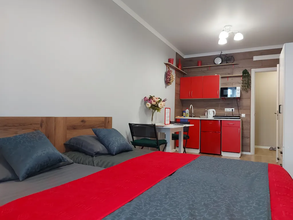 Яркая современная студия у Онкоцентра