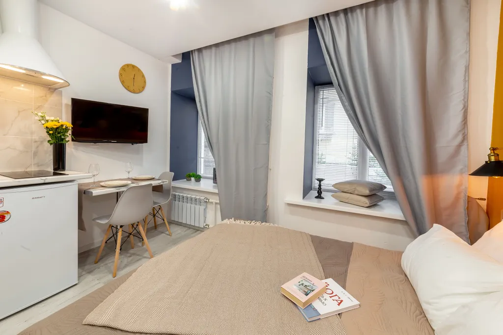 Квартира Квартира-студия, 17 м², 1 кровать — Санкт-Петербург