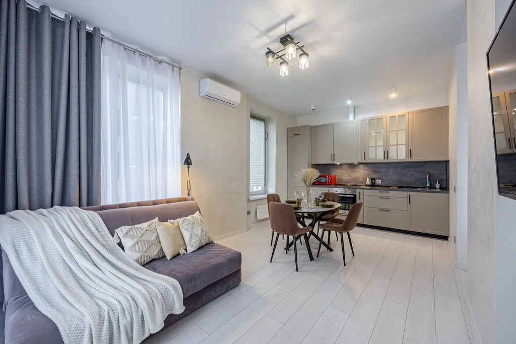 Квартира Просторная квартира с видом на Москва-Сити — Москва