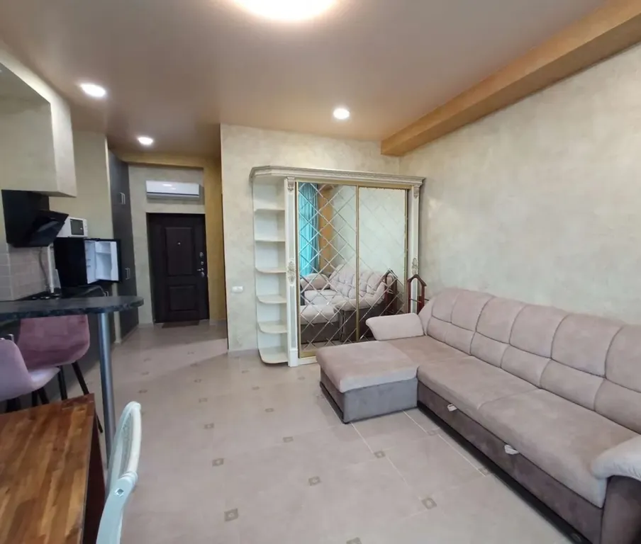 Квартира с балконом, Видом на водопад Учан-су и виноградники