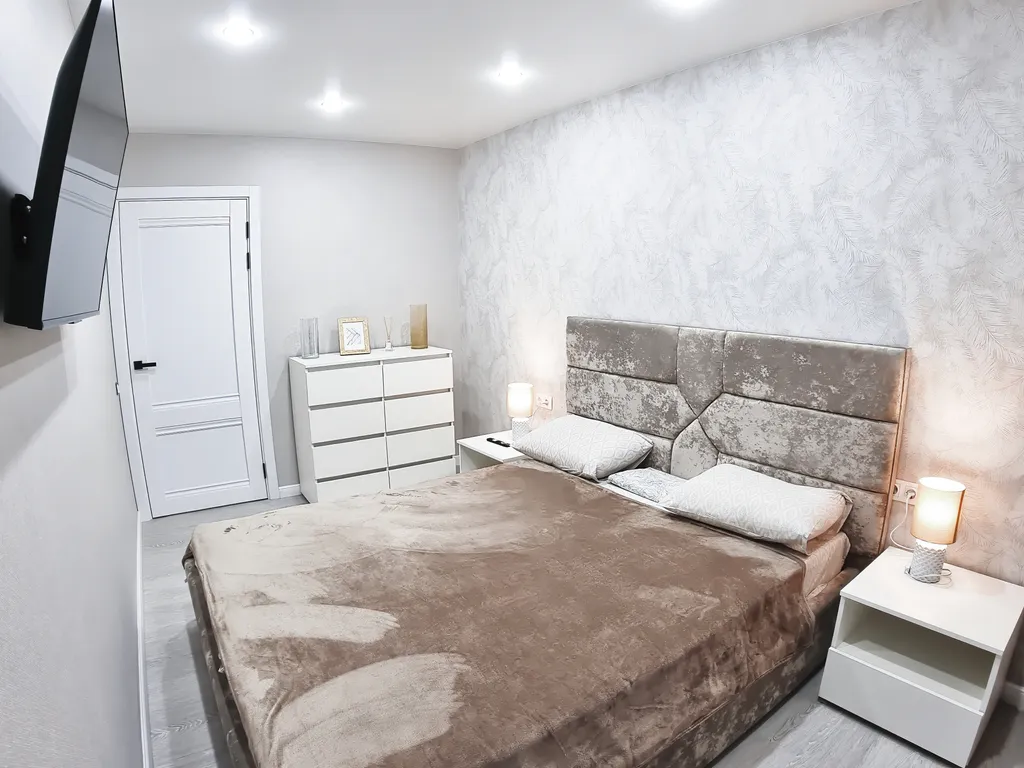 Двухкомнатная квартира с двумя кроватями