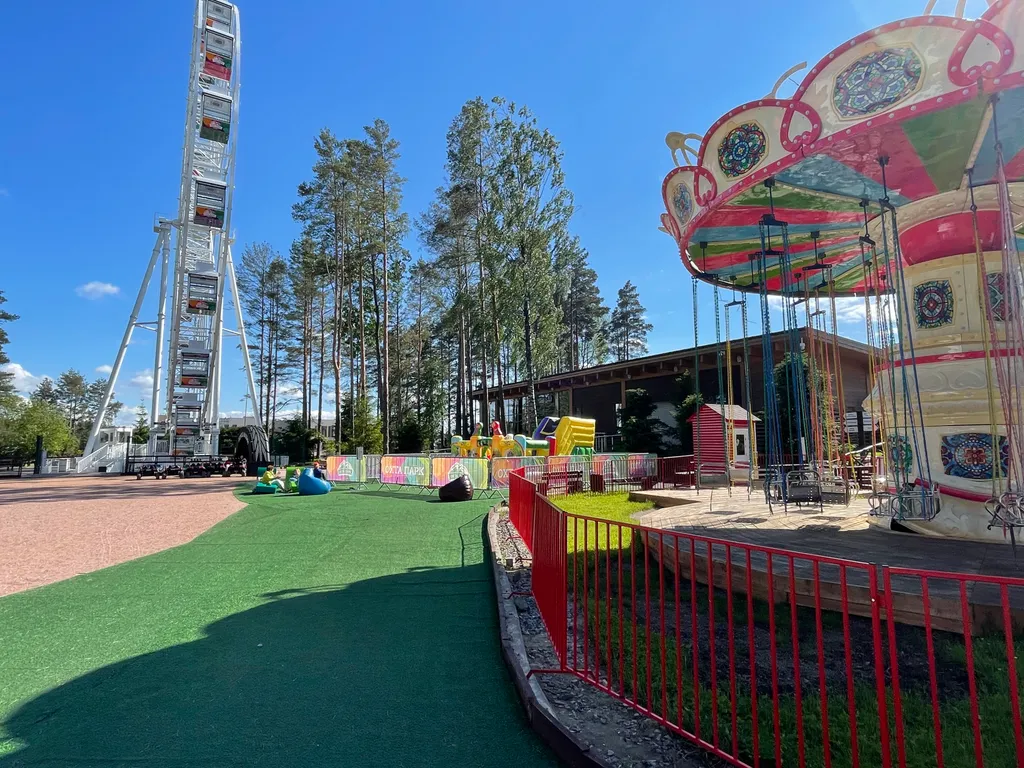 Альпийское Шале на курорте Охта Парк