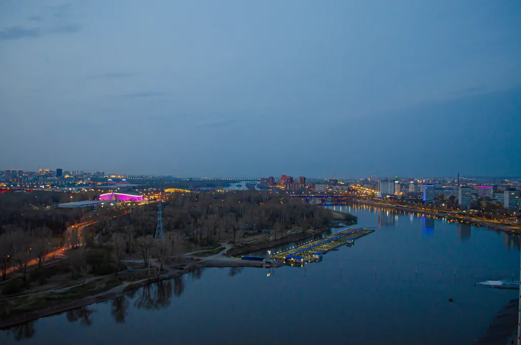 Квартира Уютная квартира с видом на шикарную набережную Абаканской протоки — Красноярск