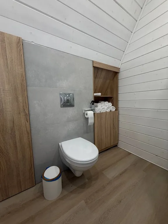 Дом A-Frame с купелью для Вашего уютного отдыха