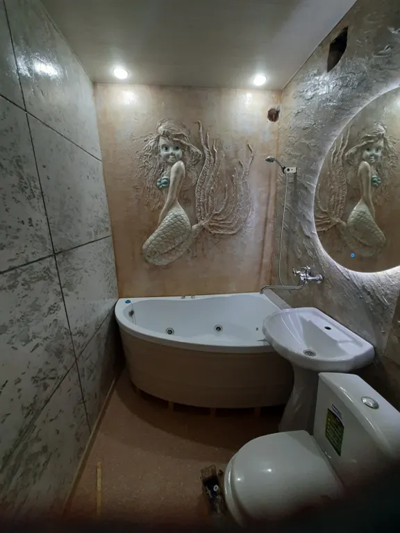 Небольшая двухкомнатная квартира с джакузи недалеко от центра — аренда посуточно в Владимир