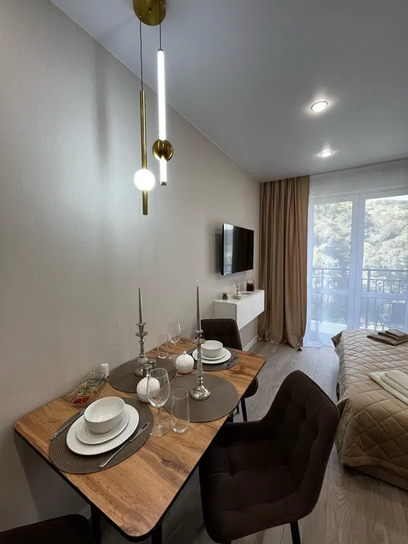 Студия с видом на парк