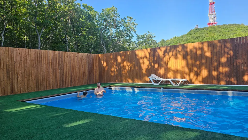 Домик "Лесная Сказка" с видом на море и лес в Анапе