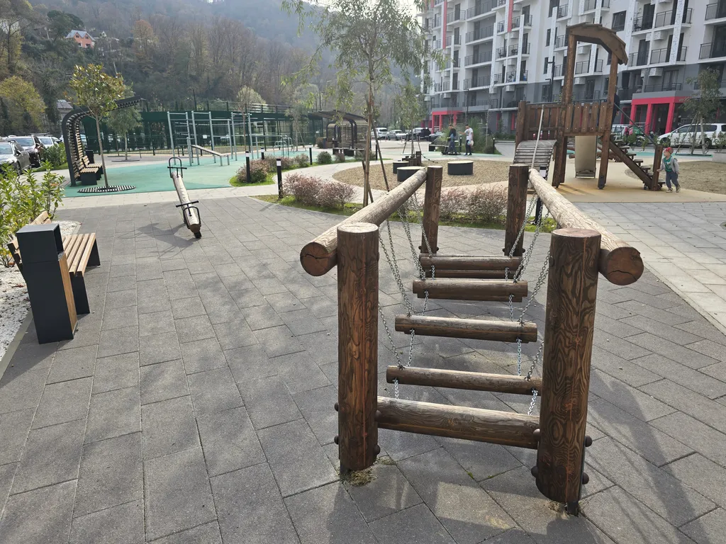 Новая квартира с выделенной спальней