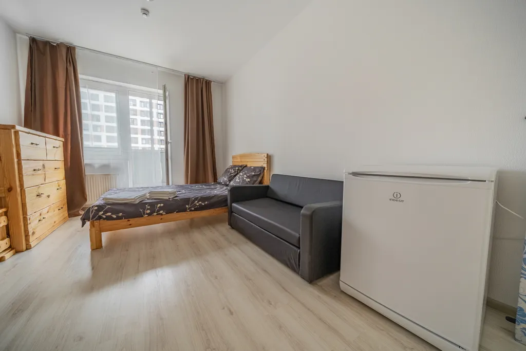 Квартира Квартира Уютная студия с возможностью размещения четверых гостей — Санкт-Петербург