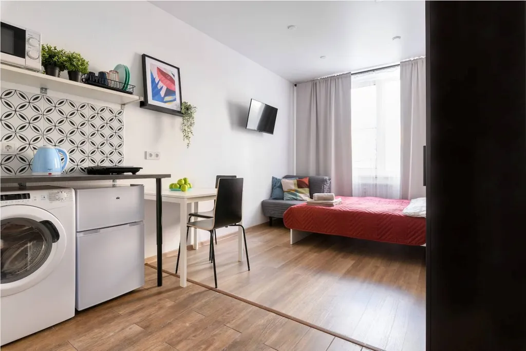 Квартира Квартира Студия у НИИ онкологии — Песочный